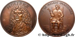 ARTISTS : ENGRAVORS, PAINTERS, SCULPTORS Médaille, Tricentenaire de la mort de Molière