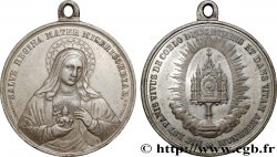 RELIGIOUS MEDALS Médaille, Vierge Marie miséricordieuse, Ostensoir