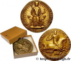 LUIGI X &nbsp;THE QUARRELLER&nbsp; Sceau, Reproduction du sceau de Louis X le Hutin, n°118 SPL