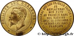 III REPUBLIC Médaille, Philippe d’Orléans, frappe médaille module de 10 centimes