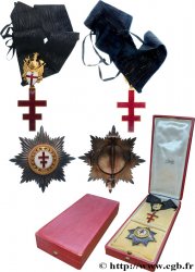 VATICAN ET ÉTATS PONTIFICAUX Écrin, Ordre Souverain et Militaire du Temple de Jérusalem, Commandeur SUP