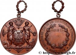 SHOOTING AND ARQUEBUSE Médaille, 98e régiment territorial d’infanterie, Prix de tir