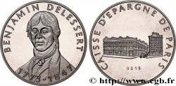 SAVINGS BANKS / CAISSES D ÉPARGNE Médaille, Benjamin Delessert, Caisse d’épargne de Paris