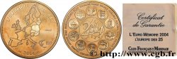 CINQUIÈME RÉPUBLIQUE Médaille, Essai, Dernière année des 12 pays de l’Euro