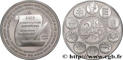 CINQUIÈME RÉPUBLIQUE Médaille, Essai, Constitution européenne