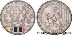 CINQUIÈME RÉPUBLIQUE Médaille, Essai, 10 ans de l’Euro