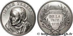 V REPUBLIC Médaille, Mère Thérésa, Prix nobel de la Paix