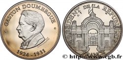 III REPUBLIC Médaille, Gaston Doumergue, président de la République
