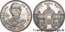 DE GAULLE (Charles) Médaille, Charles de Gaulle, Président de la république