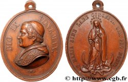 ITALY - PAPAL STATES - PIUS IX (Giovanni Maria Mastai Ferretti) Médaille, Vierge Marie