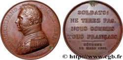 LOUIS XVIII Médaille, Paroles du duc de Berry