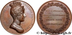 LOUIS XVIII Médaille, Marie-Thérèse Charlotte de France, Piété filiale