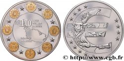 EUROPE Médaille, 10 ans de l’Euro, Malte