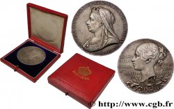 GRANDE BRETAGNE - VICTORIA Médaille, 60e anniversaire de règne de Victoria TTB+
