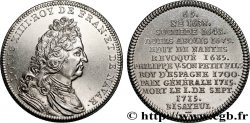 SÉRIE MÉTALLIQUE DES ROIS DE FRANCE Médaille, Louis XIV, refrappe