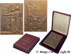 TROISIÈME RÉPUBLIQUE Plaquette, Banquet des tuileries offert aux maires de France SUP