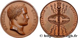 PREMIER EMPIRE Médaille, Bataille d’Austerlitz, refrappe TTB