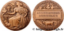V REPUBLIC Médaille de récompense, Associations agricoles