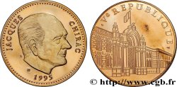 QUINTA REPUBBLICA FRANCESE Médaille, Jacques Chirac, président de la République