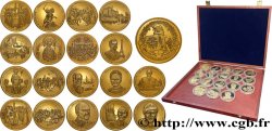 HISTOIRE DE FRANCE Coffret de 18 médailles, Histoire de France Proof set