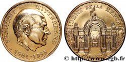 V REPUBLIC Médaille, François Mitterand