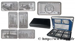 QUINTA REPUBLICA FRANCESA Coffret de 6 lingotins d’argent Prueba
