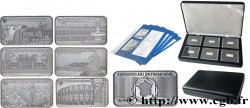 QUINTA REPUBLICA FRANCESA Coffret de 6 lingotins d’argent Prueba