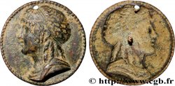 ITALIEN Médaille, Portrait à l’antique