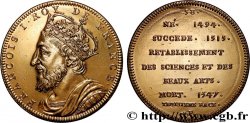 SÉRIE MÉTALLIQUE DES ROIS DE FRANCE Médaille, François Ier - 58 - refrappe ultra-moderne