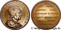 SÉRIE MÉTALLIQUE DES ROIS DE FRANCE Médaille, Louis XI - 55 - refrappe ultra-moderne