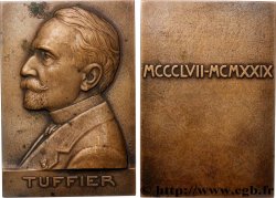 TERCERA REPUBLICA FRANCESA Plaquette, Dr. Theodore Martin Tuffier MBC