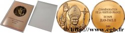 JEAN-PAUL II (Karol Wojtyla) Médaille, Commémoration de la visite du Pape Jean-Paul II en France MS