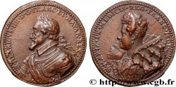 HENRI IV LE GRAND Médaille, Henri IV et Marie de Médicis (1602)