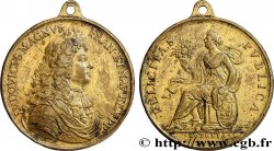 LOUIS XIV LE GRAND OU LE ROI SOLEIL Médaille, Ville de Paris TTB