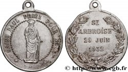 TROISIÈME RÉPUBLIQUE Médaille, Saint Ambroise 