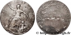 TROISIÈME RÉPUBLIQUE Médaille, Conseil général, Sapeurs pompiers