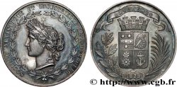 TROISIÈME RÉPUBLIQUE Médaille, Société artistique et industrie de Cherbourg