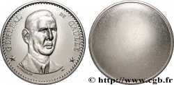 CINQUIÈME RÉPUBLIQUE Médaille uniface, Charles de Gaulle