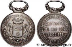 TROISIÈME RÉPUBLIQUE Médaille, Festival du 20 mai, Centenaire de la société philharmonique