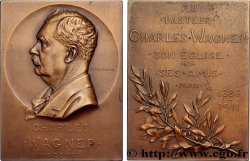 TERCERA REPUBLICA FRANCESA Plaquette, Pasteur Charles Wagner