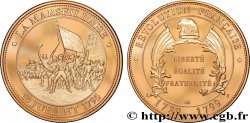 V REPUBLIC Médaille, Révolution Française, La Marseillaise