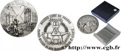 CINQUIÈME RÉPUBLIQUE Médaille, Centenaire de la Grande Loge de France