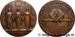 TROISIÈME RÉPUBLIQUE Médaille, A:. L:. G:. D:. G:. A:. D:. L’U:.