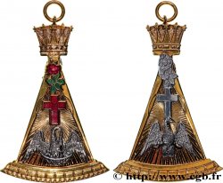 FRANC - MAÇONNERIE Médaille, Décoration Rose-croix