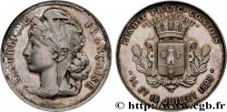 TERCERA REPUBLICA FRANCESA Médaille, Lendit franc-comtois, Belfort