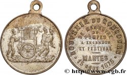 III REPUBLIC Médaille, Souvenir du concours de manoeuvre de pompes à incendie
