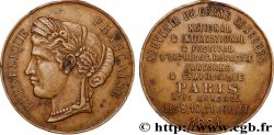 TROISIÈME RÉPUBLIQUE Médaille, Souvenir du grand concours national