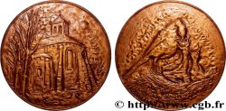 CINQUIÈME RÉPUBLIQUE Médaille, Saint-Pierre de Montmartre et les moineaux de Paris