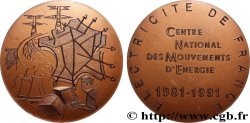 CINQUIÈME RÉPUBLIQUE Médaille, Centre National des mouvements d’énergie