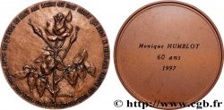 CINQUIÈME RÉPUBLIQUE Médaille, La rose